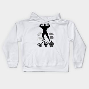 BODYBUILDING Kids Hoodie